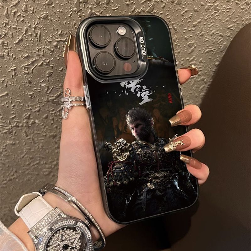 Black Myth Wukong Phone Case For iPhone XS Max XR X 11 Pro 12 13 14 15 Pro 15 14 Plus 16 15 14 13 12 11 Pro Max Protective Case