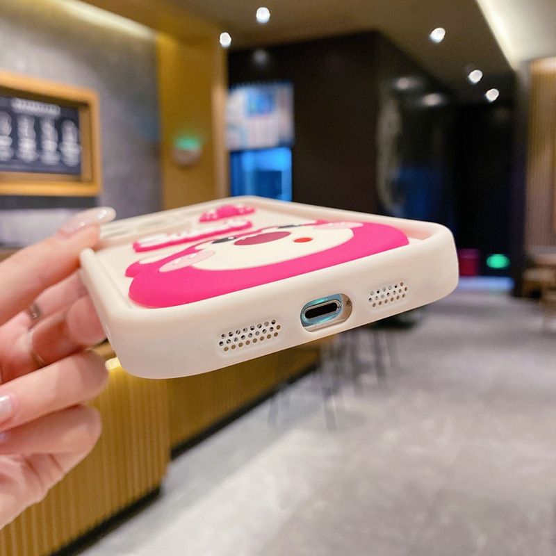 Fashionable Cute Silicone Phone Case For itel S23 Plus S24 A70 A50 A04 A05S RS4 P55 P55 Plus A18S Cartoon Protective Case