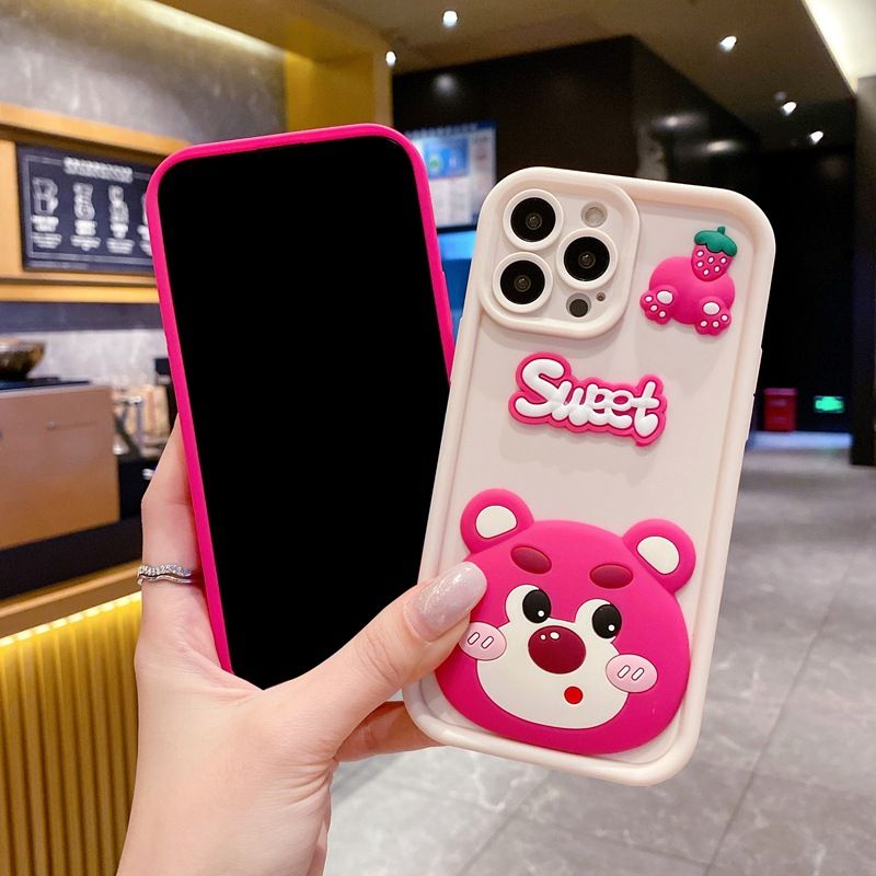 Fashionable Cute Silicone Phone Case For Tecno Camon 30 Pro 30 Premier 20 Pro 19 Pro Spark 20 Pro Plus 20C 20 Pro 10 Pro 10C Go 8C Pop 8 Pop 7 Pro Tecno Pova 6 Neo 5 Cartoon Protective Case