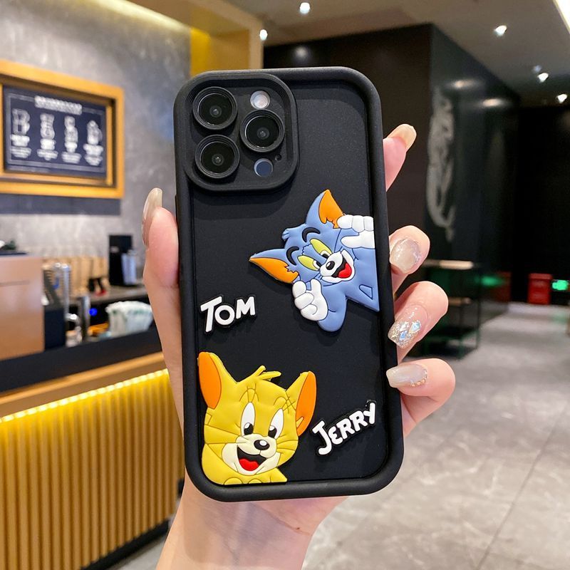 Fashionable Cute Silicone Phone Case For Infinix Smart 8 7 6 5 Note 40 Pro 40 Pro Plus 30 Pro Hot 40 30 30i 30 Play Cartoon Protective Case
