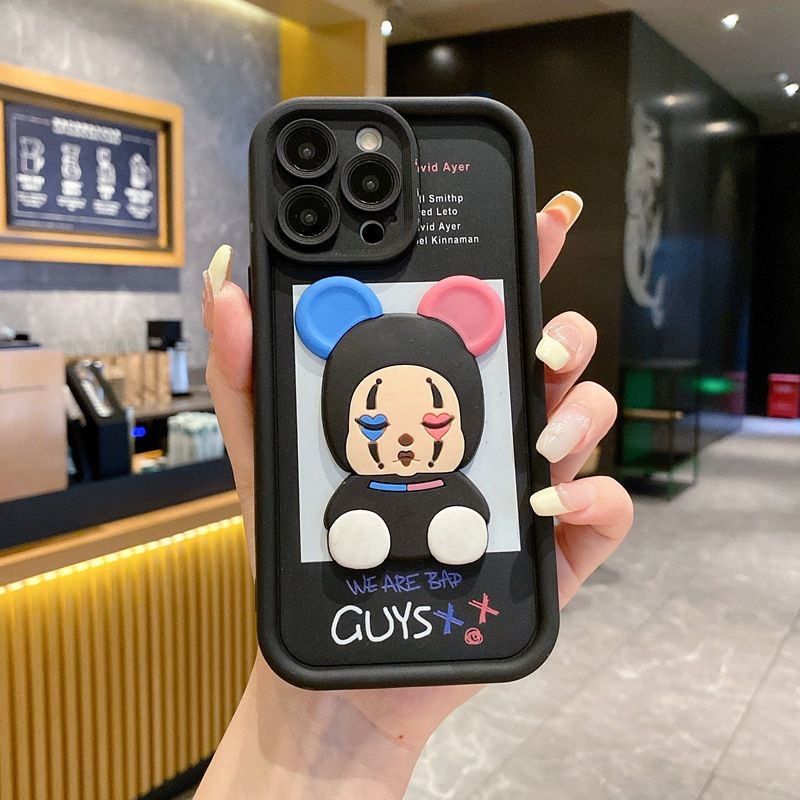 Fashionable Cute Silicone Phone Case For Tecno Pop 8 Pop 7 Pro Spark 20 Pro Plus 20C 20 Pro 10 Pro 10C Go 8C Camon 30 Pro 30 Premier 20 Pro 19 Pro Tecno Pova 6 Neo 5 Cartoon Protective Case