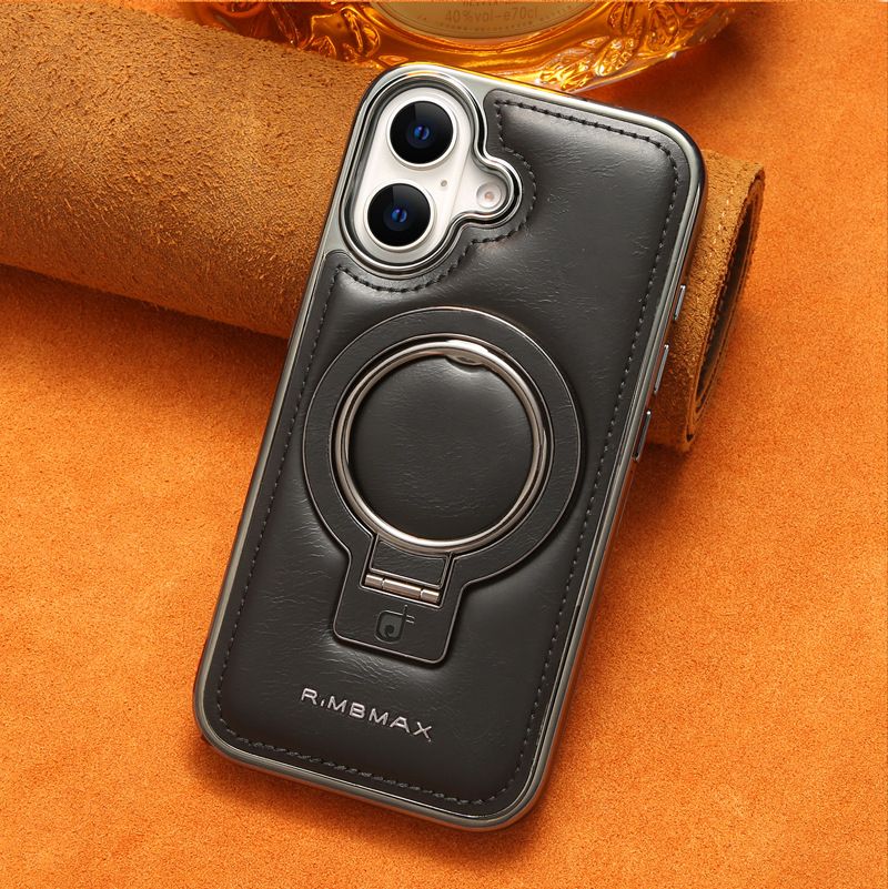 Business Luxury Leather Phone Case For iPhone 11 12 13 Pro MAX 14 Plus 15 Pro Max 16 Plus 16 Pro MAX support magnetic Protective Case