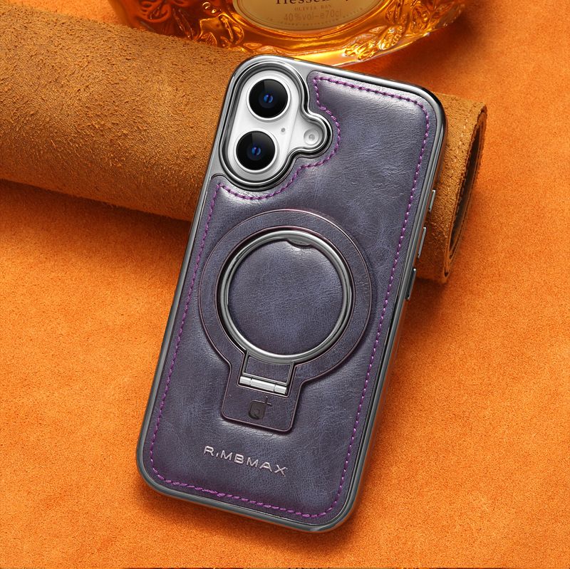 Business Luxury Leather Phone Case For iPhone 11 12 13 Pro MAX 14 Plus 15 Pro Max 16 Plus 16 Pro MAX support magnetic Protective Case