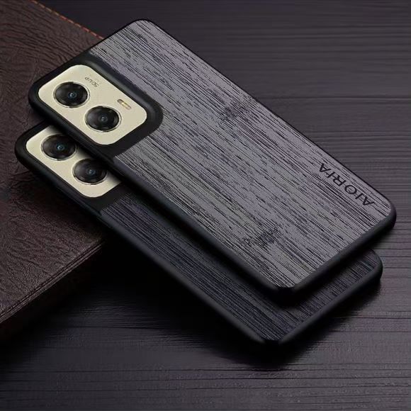 Unique industrial style Leather Phone Case For Motorola Moto G Stylus 5G (2024) Anti Fall Protective Case