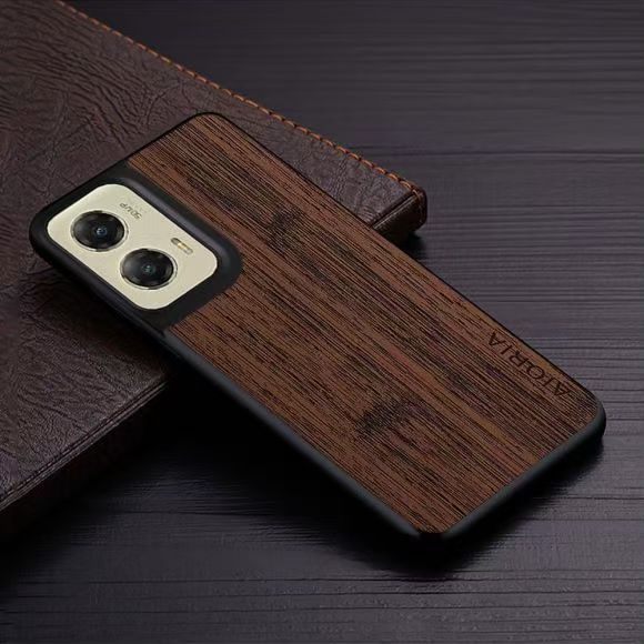 Unique industrial style Leather Phone Case For Motorola Moto G Stylus 5G (2024) Anti Fall Protective Case