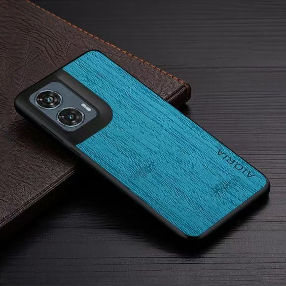 Unique industrial style Leather Phone Case For Motorola Edge 50 Fusion Anti Fall Protective Case