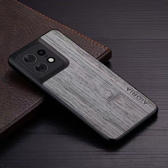 Unique industrial style Leather Phone Case For Motorola Edge 50 Pro Anti Fall Protective Case