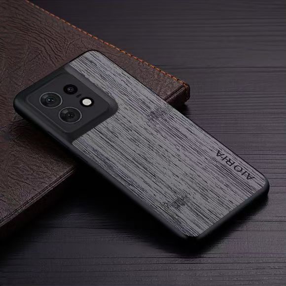 Unique industrial style Leather Phone Case For Motorola Edge 50 Pro Anti Fall Protective Case
