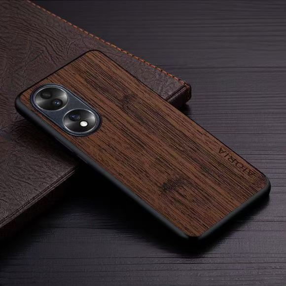 Unique industrial style Leather Phone Case For Honor 70 6.67" 5G Anti Fall Protective Case