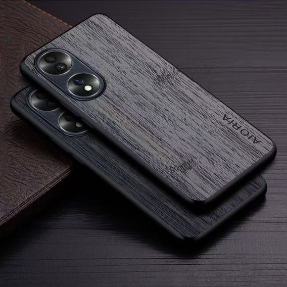 Unique industrial style Leather Phone Case For Honor 70 6.67" 5G Anti Fall Protective Case