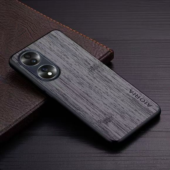 Unique industrial style Leather Phone Case For Honor 70 6.67" 5G Anti Fall Protective Case