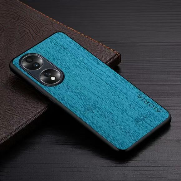 Unique industrial style Leather Phone Case For Honor 70 6.67" 5G Anti Fall Protective Case