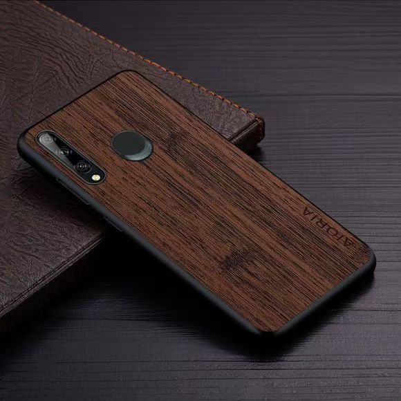 Unique industrial style Leather Phone Case For Huawei P30 Lite Anti Fall Protective Case