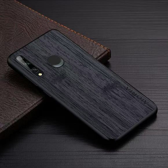 Unique industrial style Leather Phone Case For Huawei P30 Lite Anti Fall Protective Case
