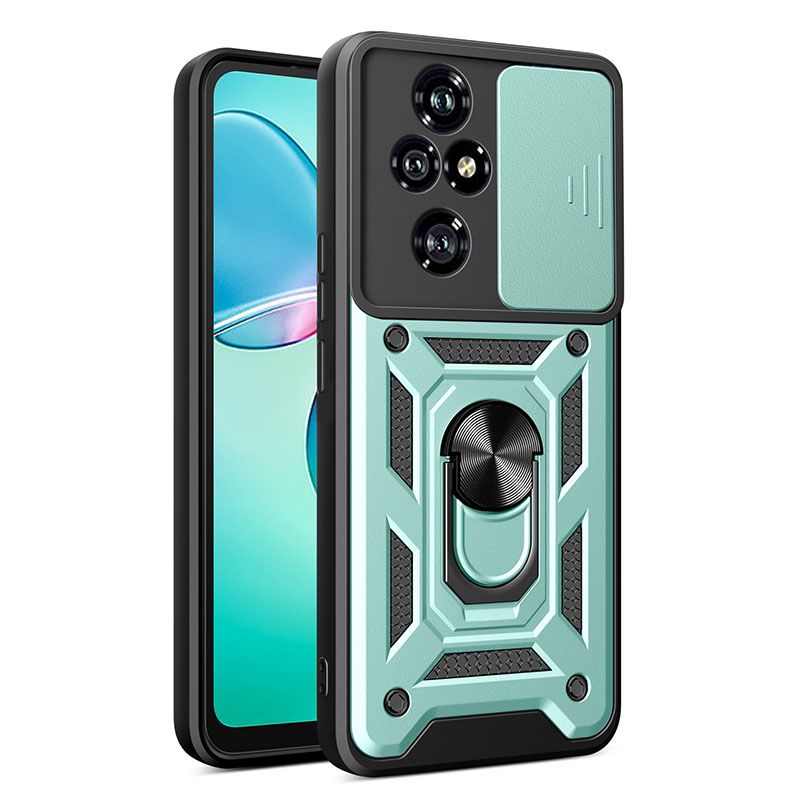 Luxury Slide Camera Lens Case For Huawei Honor 200 Pro 200 Lite 10 Pro 90 Lite 70 Lite 90 70 Shockproof Bumper Cover vehicle-mounted Magnetic Kickstand Cover