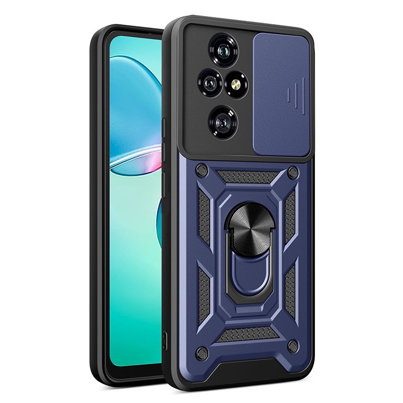 Luxury Slide Camera Lens Case For Huawei Honor 200 Pro 200 Lite 10 Pro 90 Lite 70 Lite 90 70 Shockproof Bumper Cover vehicle-mounted Magnetic Kickstand Cover