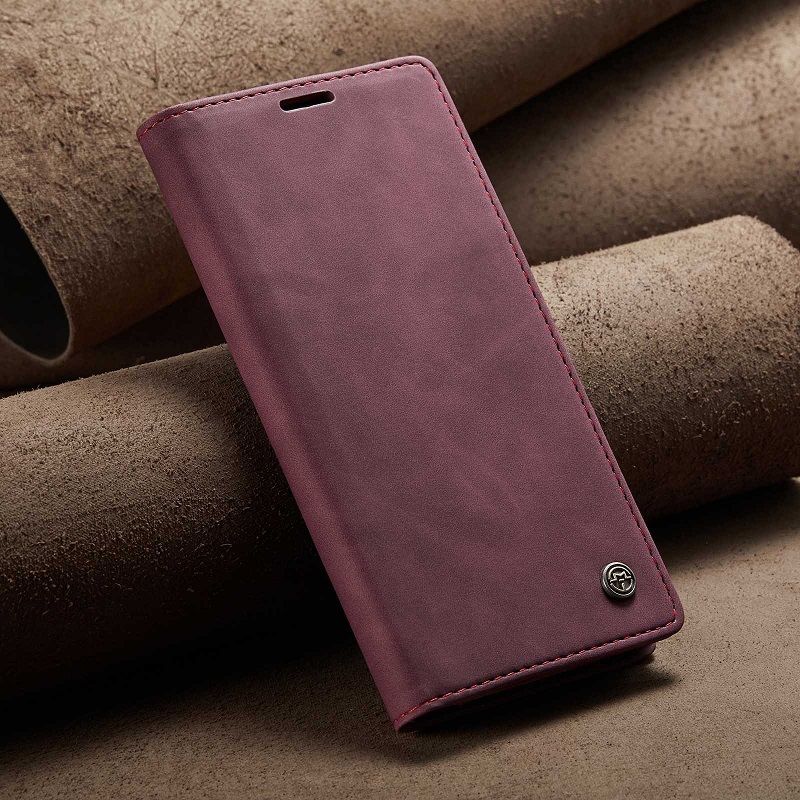 Flip Cover For OPPO Reno 12F10 Pro A78 A57 A77 A76 A96 A36 Reno 8T Realme C55 10 Pro Leather Case [Flip Vintage Leather] Wallet Shockproof Durable Retro Phone Case
