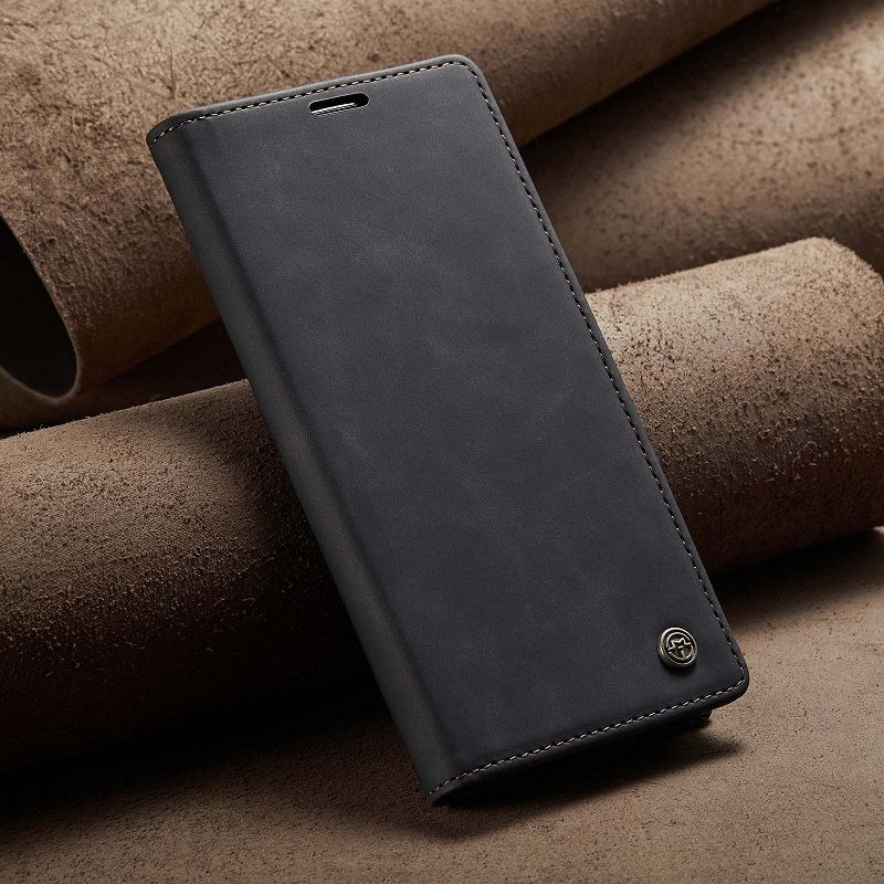 Flip Cover For OPPO Reno 12F10 Pro A78 A57 A77 A76 A96 A36 Reno 8T Realme C55 10 Pro Leather Case [Flip Vintage Leather] Wallet Shockproof Durable Retro Phone Case