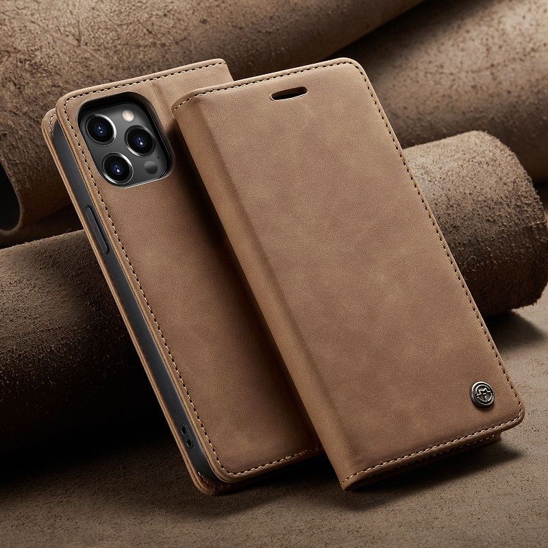 CaseMe Leather Phone Case Flip Cover for iPhone 16 Plus 16 Pro Max 15 Plus 14 Plus 13 12 11 Pro Max 13 12 Mini XS Max XR X 8 7 Plus Shockproof Protection Stand Holder Magnetic PU Leather Case