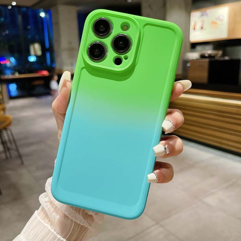 Two Tone Silicone Soft Cover For OPPO Reno 8T A98 A78 A58 A38 A18 A17 A17K A57 A77 A55 A16 A94 A74 A54 A15 A15S A7 A5S A12 A92S A52 A72 A92 A8 A31 A32 A9 2020 A5 2020  Anti Drop Protective Case