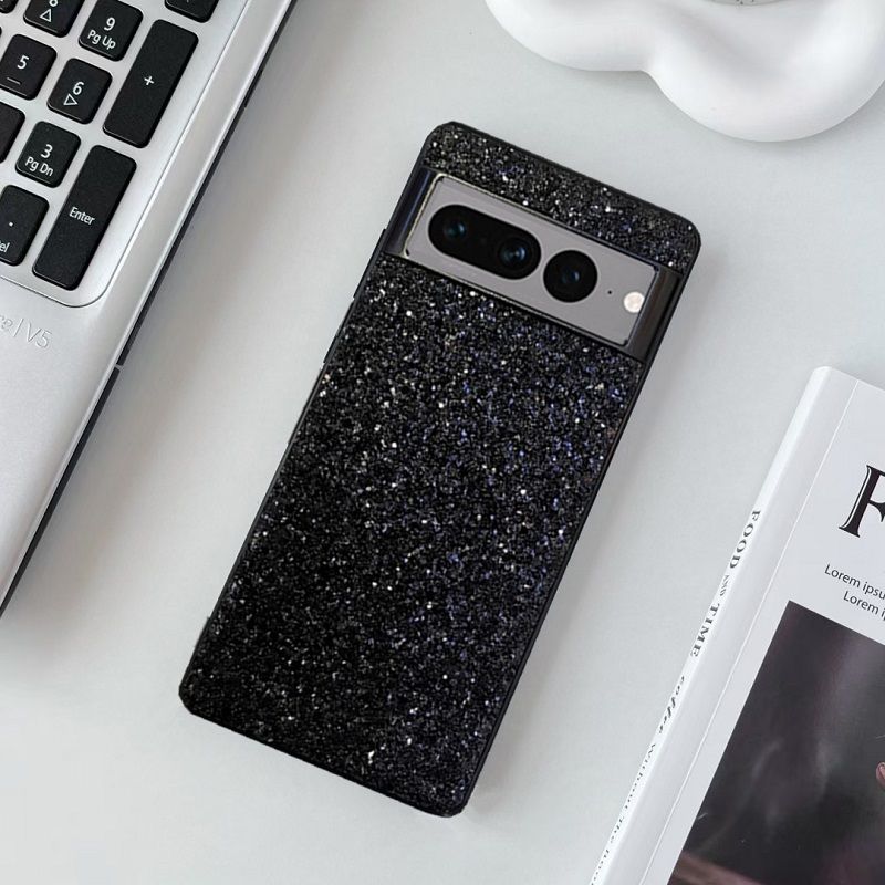 Phone Case for Google Pixel 9 8 7 6 9 XLPro,8A 7A 6A Electroplating Glitter Full Package Magnetic Protection Hard Case