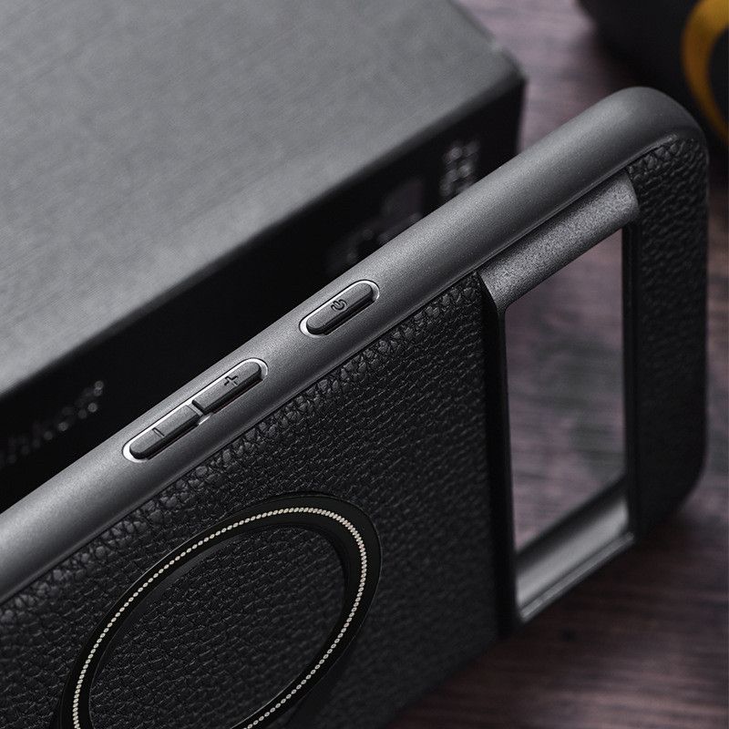 Phone Case for Google Pixel 6 7 8 9 Pro XL,Pixel 6A 7A 8A 9A 10 Pro XL 10 Pro Lychee Pattern Solid Colour Magnetic All-inclusive Cover