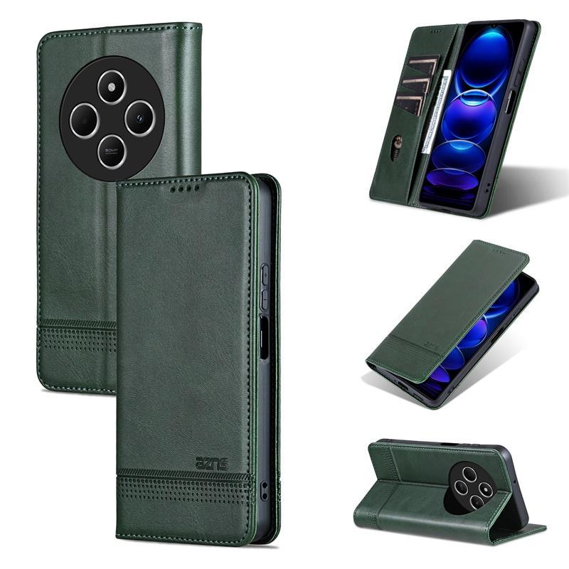 Wallet PU Leather Flip Cover For Xiaomi Redmi 14C / Poco C75 6.88" Shockproof Protection Stand Holder Magnetic PU Leather  Protective Cover
