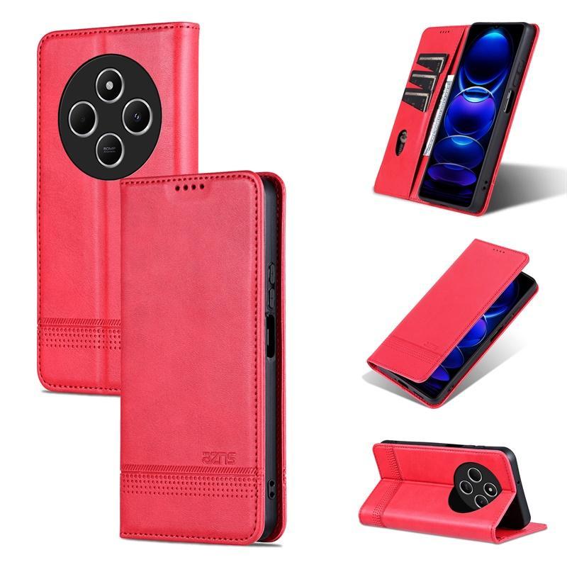 Wallet PU Leather Flip Cover For Xiaomi Redmi 14C / Poco C75 6.88" Shockproof Protection Stand Holder Magnetic PU Leather  Protective Cover