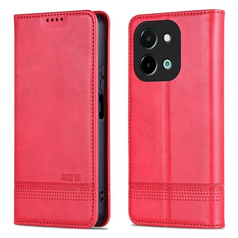 Wallet PU Leather Flip Cover For Vivo Y28 4G Shockproof Protection Stand Holder Magnetic PU Leather  Protective Cover