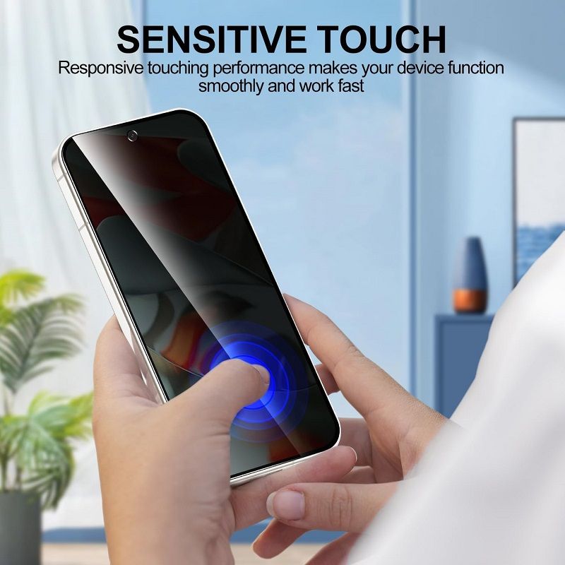 [2-Pack] Privacy Screen Protector for Google Pixel 10 Pro XL 9A 9 Pro XL,Pixel 8 Pro 7A 8A  Anti Spy Screen Protector Tempered Glass Film
