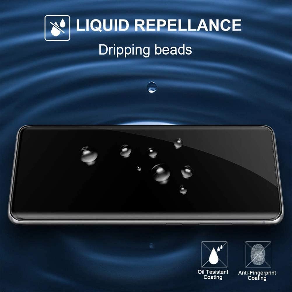 2 Pcs Galaxy S9 Plus Privacy Screen Protector, Anti Spy Case Friendly 9H Hardness Tempered Glass Screen Protector for Samsung Galaxy S9 Plus / S9+, [Anti-scratch] [No Bubble]