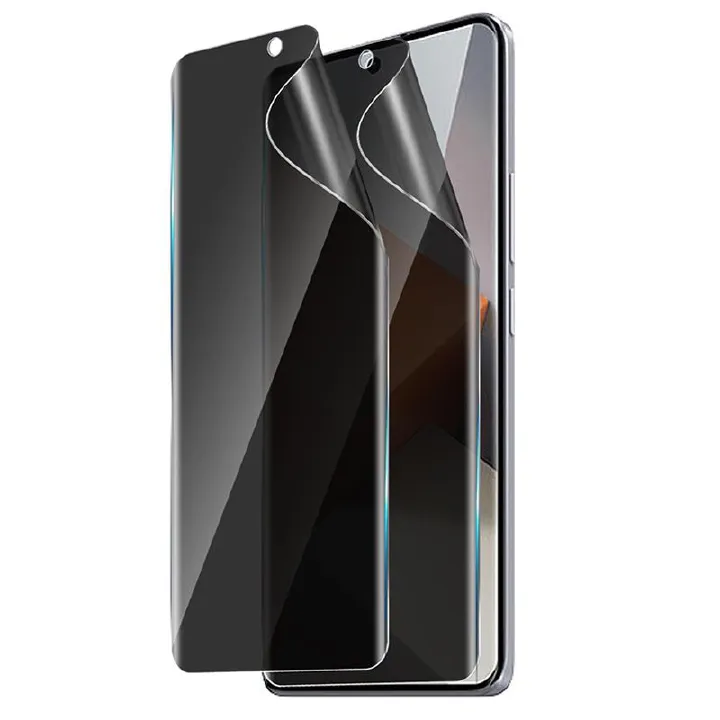 [2Pack] Flexible Privacy Screen Protector for Xiaomi Redmi Note 14 13 Pro Plus 5G Anti-spy Flexible TPU Film, Easy to Install