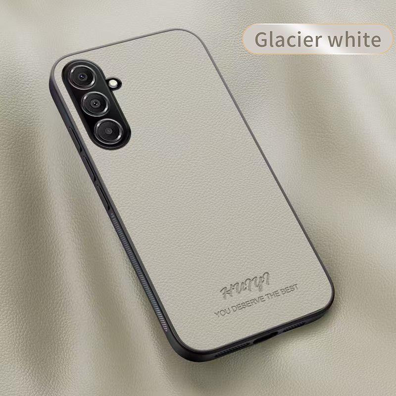 Business Leather Phone Case For Samsung Galaxy A35 5G Vehicle Mounted Magnetic Fashion Fall Prevention Protective Cover