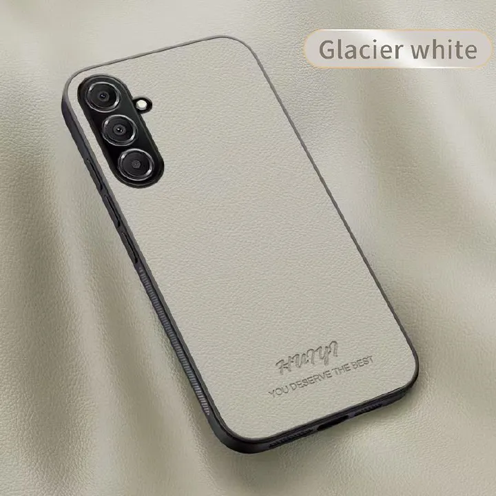 Business Leather Phone Case For Samsung Galaxy A35 5G Vehicle Mounted Magnetic Fashion Fall Prevention Protective Cover