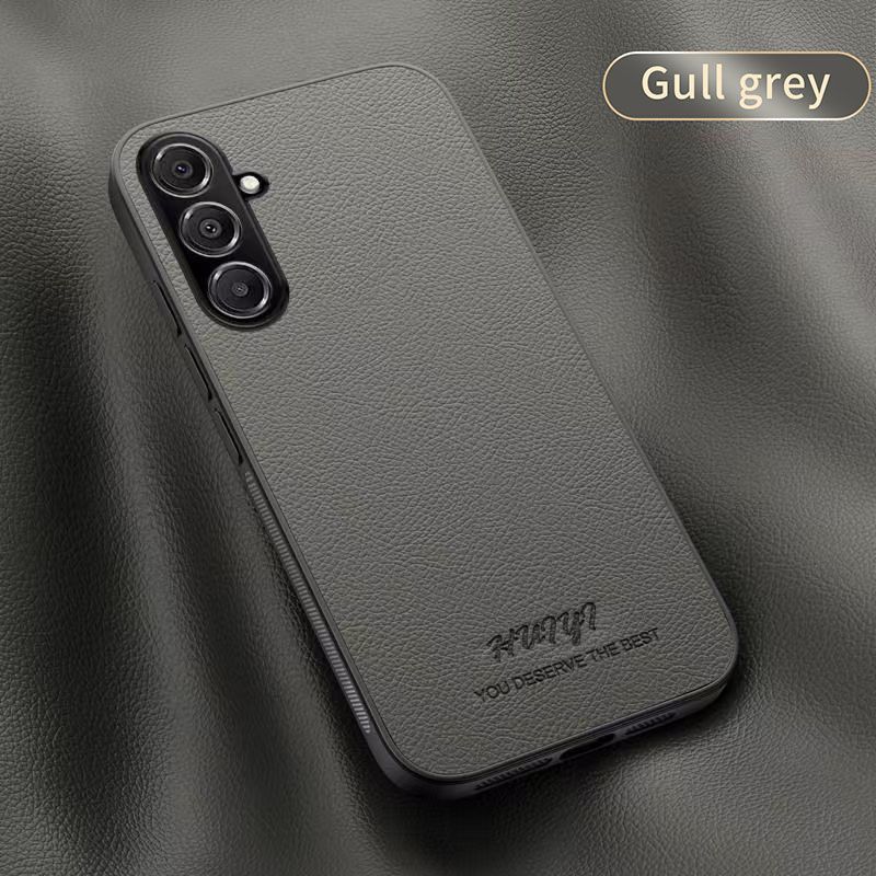 Business Leather Phone Case For Samsung Galaxy A05s 4G Vehicle Mounted Magnetic Fashion Fall Prevention Protective Cover