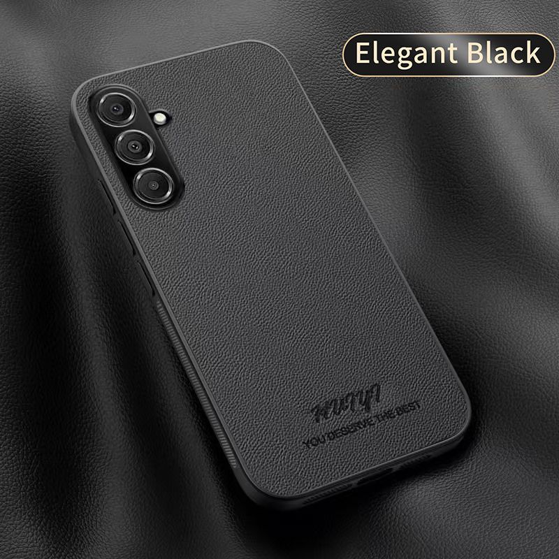 Business Leather Phone Case For Samsung Galaxy A05s 4G Vehicle Mounted Magnetic Fashion Fall Prevention Protective Cover