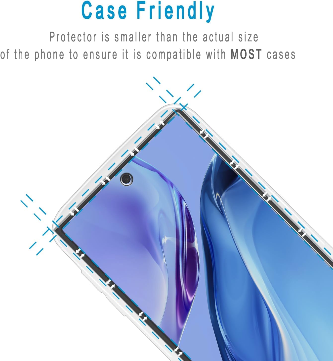 [4 Packs] for Samsung Galaxy Z Fold 6/Fold5/Fold4 5G Privacy Screen Protector [2 Packs] + Camera Lens Protector [2 Packs],Anti-spy 9H Hardness Scratch-resistant Tempered Glass