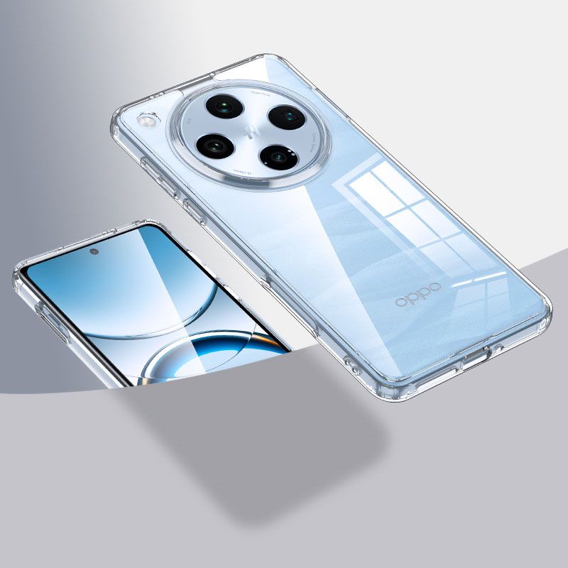 Magnetic Transparent Phone Case For OPPO Find X8 Pro X8 X7 Ultra X7 Fall prevention Protective Case