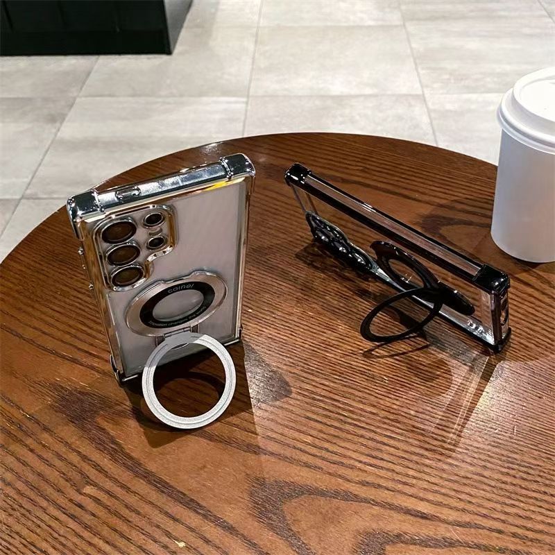 Cover for Samsung Galaxy A56 A36 A16 A55 A35 A25 A15 A05s A54 A34 S25 S24 S23 S22 S21 S20 Ultra S24 FE S25 Plus S25 Ultra S24 Ultra Note 20 Ultra Magnetic Anti Drop Soft Phone Case