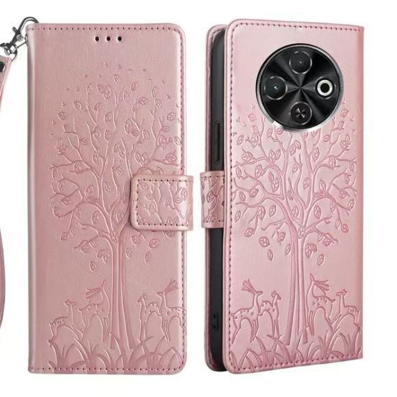 Leather Phone Case Flip Cover for Tecno Spark 30C Shockproof Protection Stand Holder Magnetic PU Leather Case