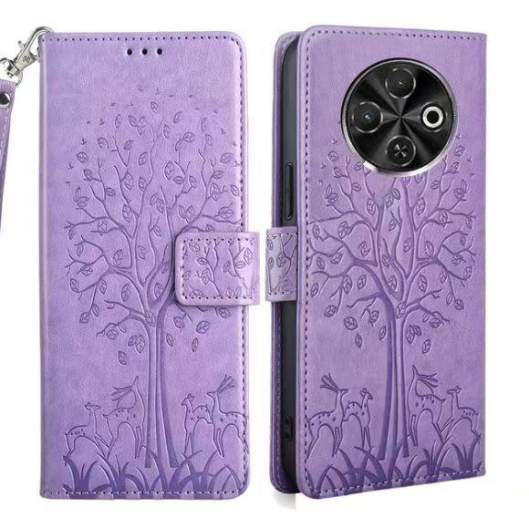 Leather Phone Case Flip Cover for Tecno Spark 30C Shockproof Protection Stand Holder Magnetic PU Leather Case