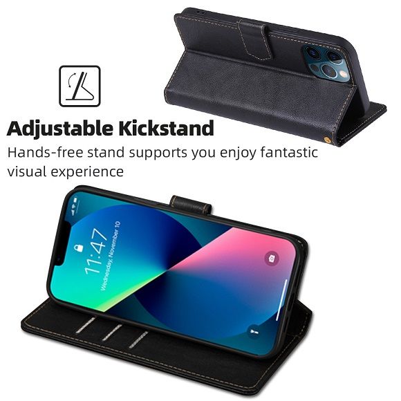 Leather Phone Case Flip Cover for Infinix Hot 50 Pro Plus/ Hot 50 Pro/ Hot 50 Shockproof Protection Stand Holder Magnetic PU Leather Case