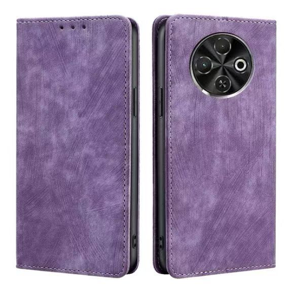 Leather Phone Case Flip Cover for Tecno Spark 30C Shockproof Protection Stand Holder Magnetic PU Leather Case