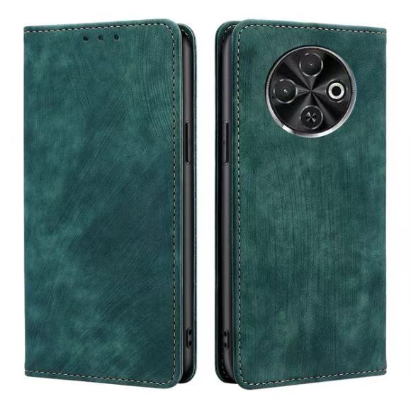 Leather Phone Case Flip Cover for Tecno Spark 30C Shockproof Protection Stand Holder Magnetic PU Leather Case