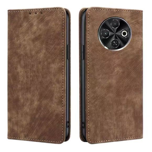 Leather Phone Case Flip Cover for Tecno Spark 30C Shockproof Protection Stand Holder Magnetic PU Leather Case