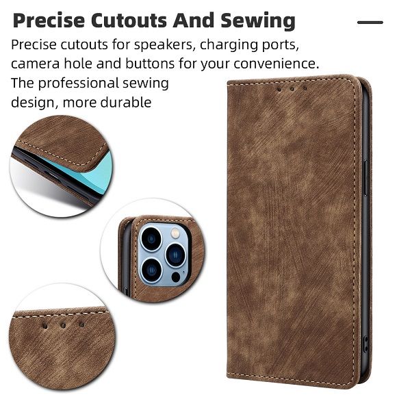 Leather Phone Case Flip Cover for Tecno Spark 30C Shockproof Protection Stand Holder Magnetic PU Leather Case
