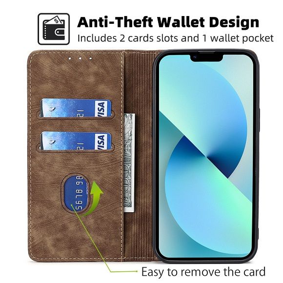 Leather Phone Case Flip Cover for Tecno Camon 30s Pro/ 30s / Spark 30 Pro Shockproof Protection Stand Holder Magnetic PU Leather Case