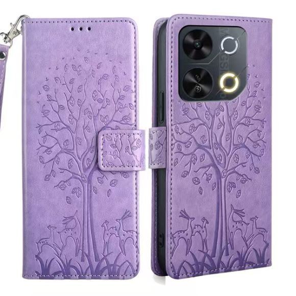 Leather Phone Case Flip Cover for itel P65 Shockproof Protection Stand Holder Magnetic PU Leather Case