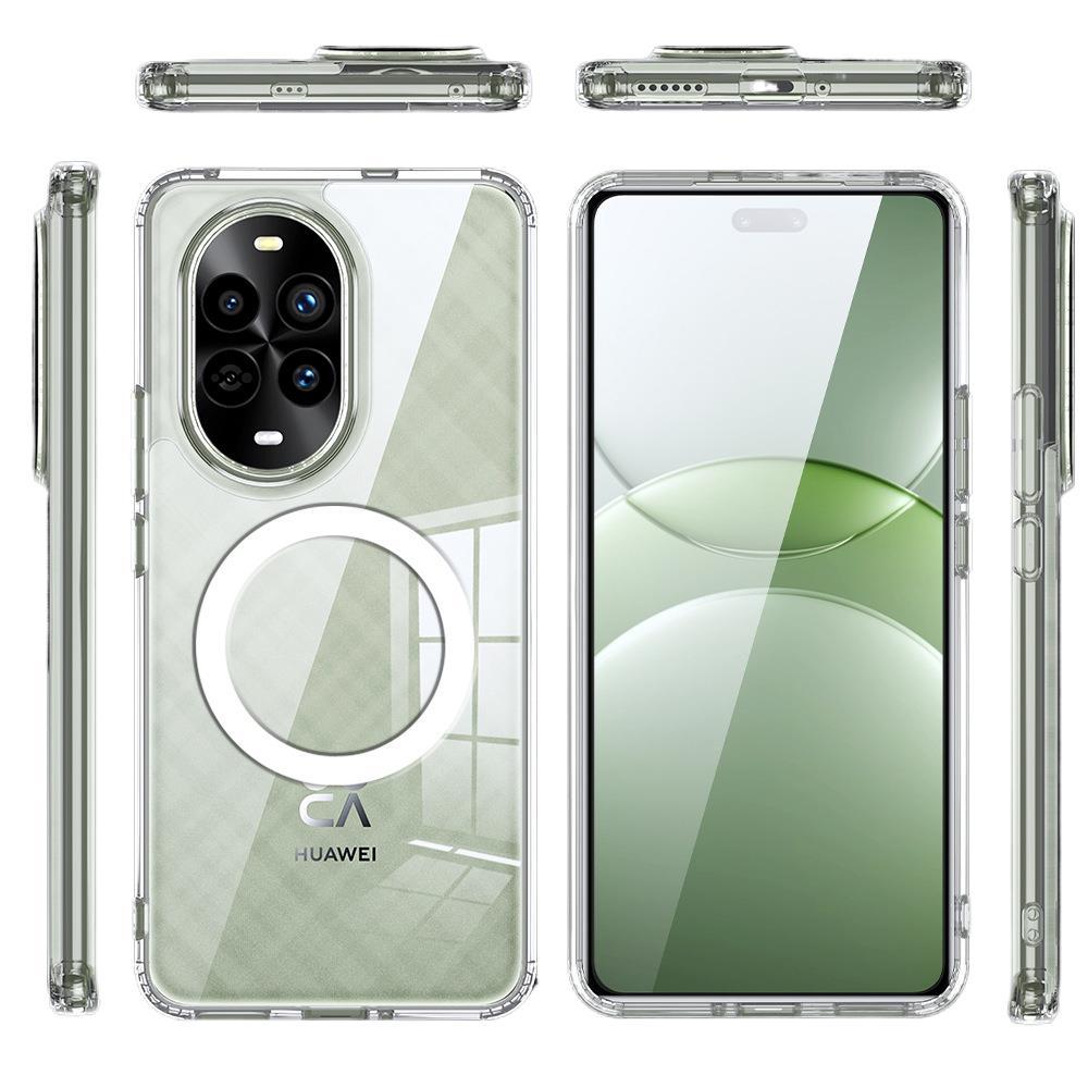 Magnetic Transparent Phone Case For Huawei Nova 12 Pro 13 13 Pro 12 Ultra Fall prevention Protective Case