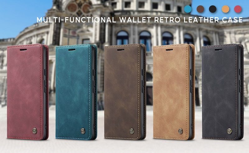 CaseMe Leather Phone Case Flip Cover for Google Pixel 9 Pro 9 Pro XL 8 Pro 8a 7 Pro 7a 6 Pro 6a Shockproof Protection Stand Holder Magnetic PU Leather Case